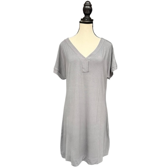 HB by Hale Bob Gray Sleep Dress Loungewear - Size L NWT